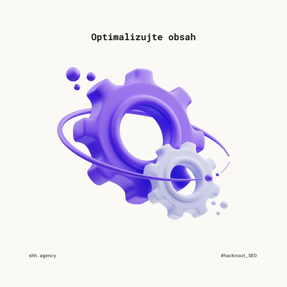 Optimalizujte obsah shh.agency