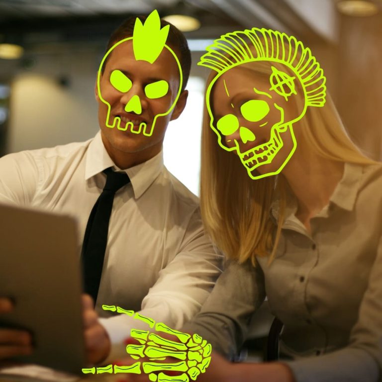 punkový digitál a digitální pankáči