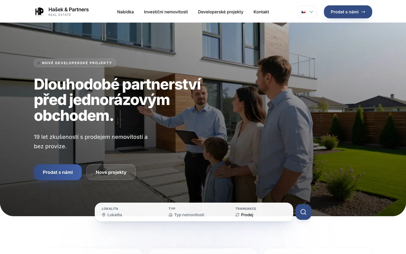 Hašek & Partners homepage