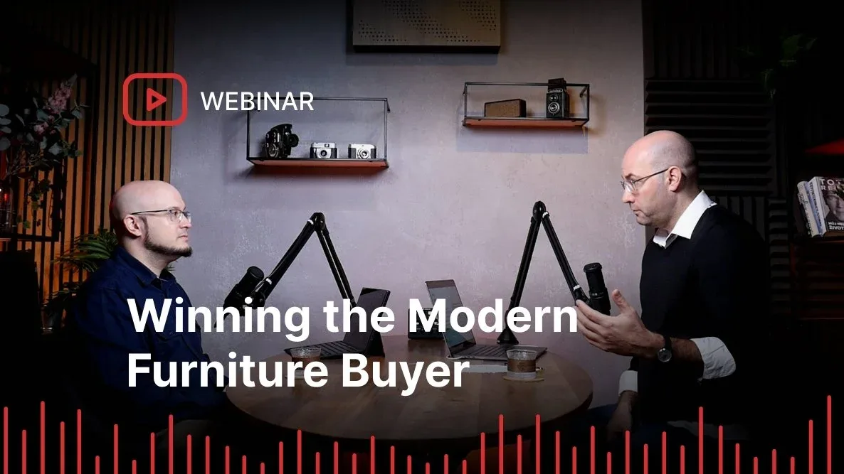 Preview of the webinar for furniture manufacturers