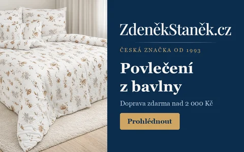 Zdeněk Staněk banner with bedding
